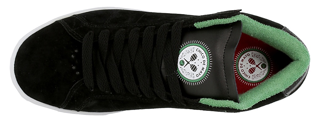 topánky DVS Chico Mid - Black Suede Mayo