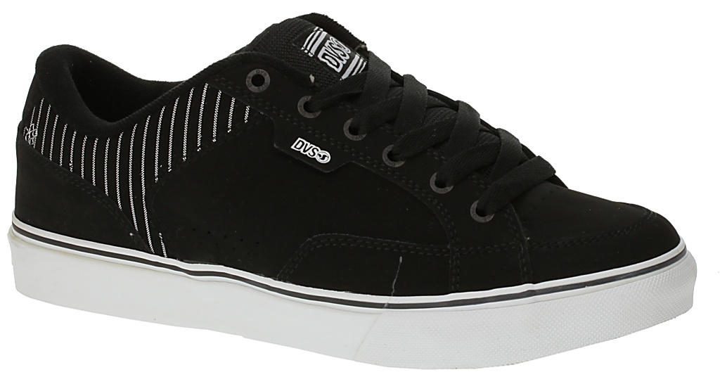 topánky DVS Carson - Black Nubuck Pinstripe