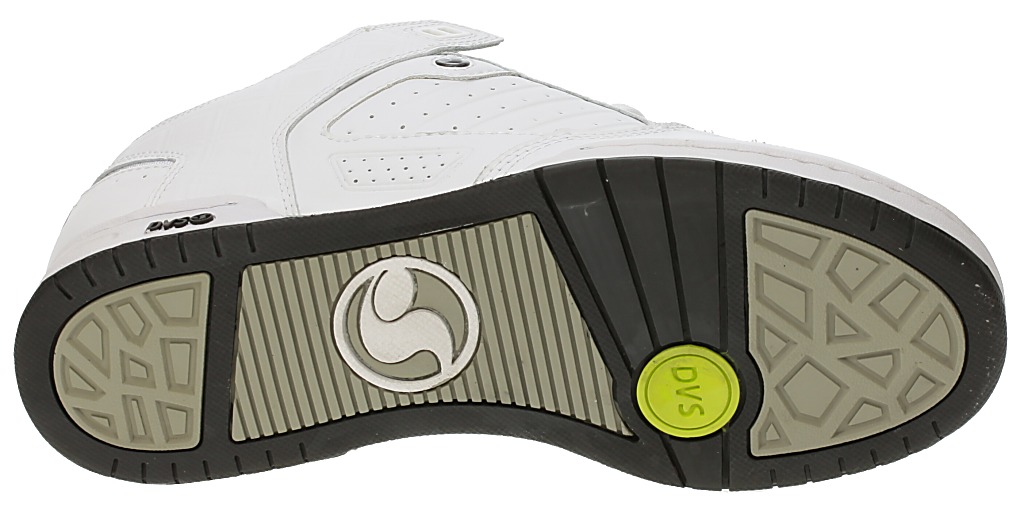 DVS Militia Shoes - White Leather