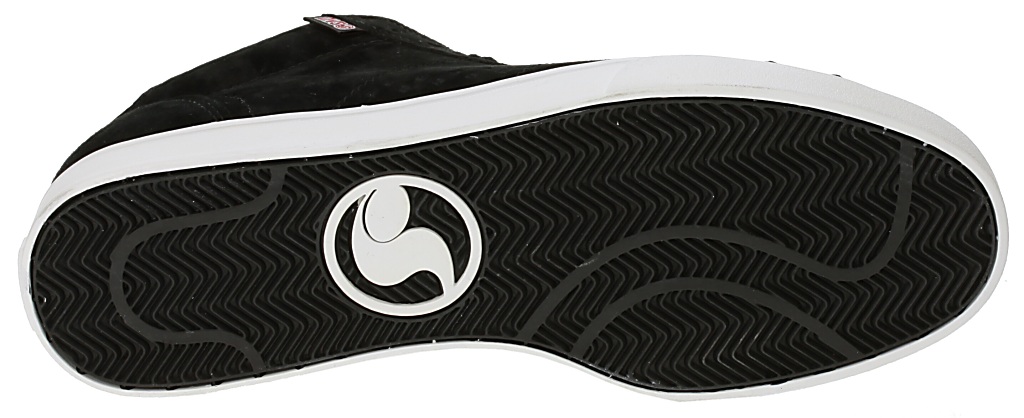 topánky DVS Chico Mid - Black Suede Mayo