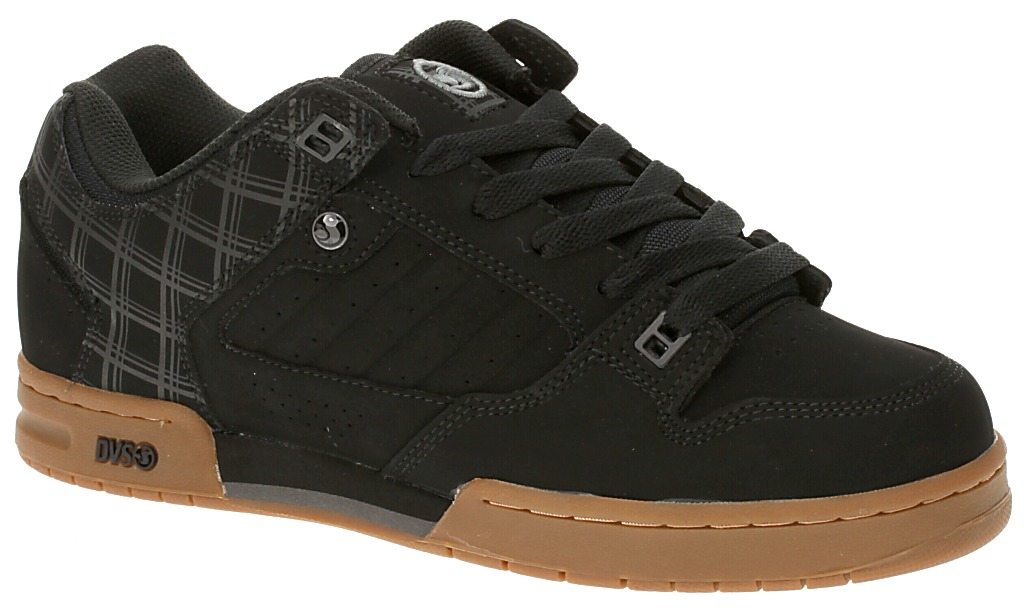 topánky DVS Militia - Black/Gum Nubuck
