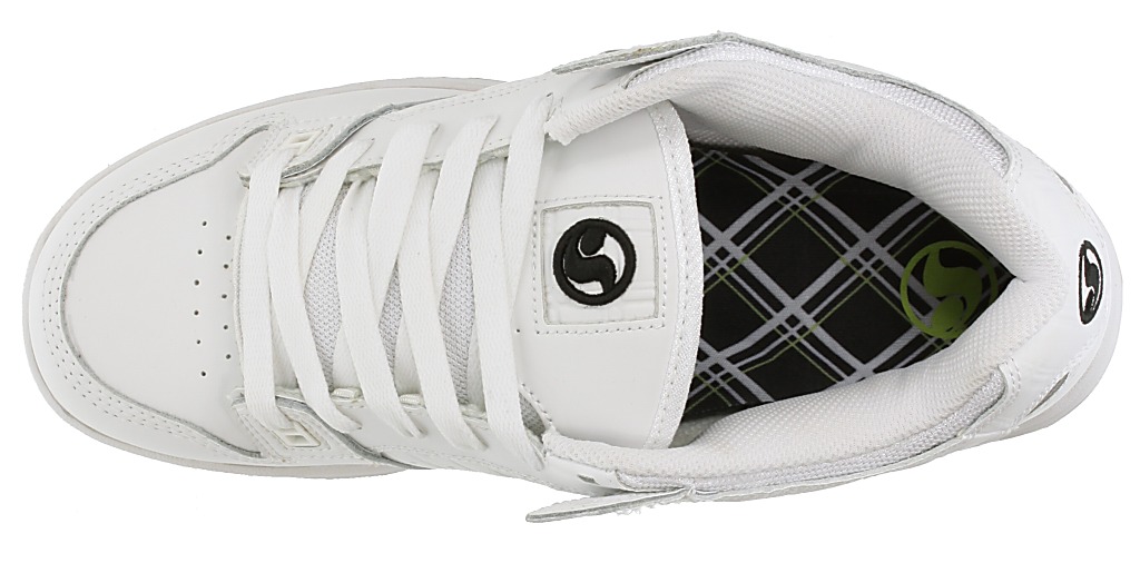 DVS Militia Shoes - White Leather