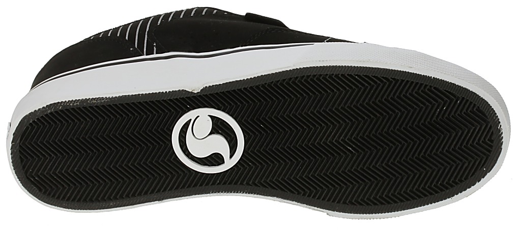 topánky DVS Carson - Black Nubuck Pinstripe
