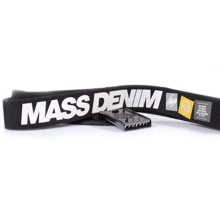 belt Mass DNM Letters - Black