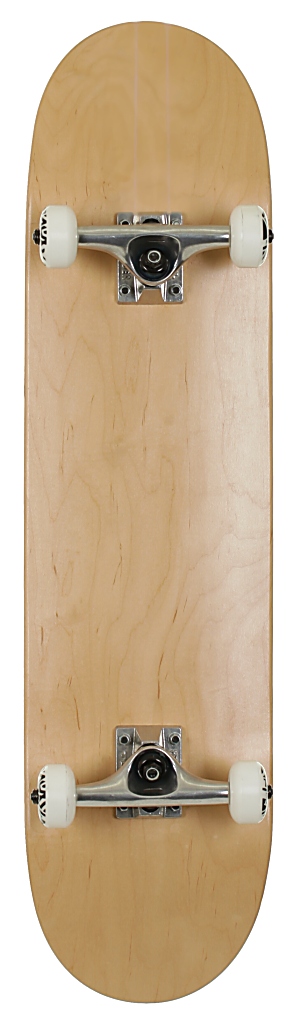 skateboard Peace Expert Middle 51 Komplet - Brown Wood