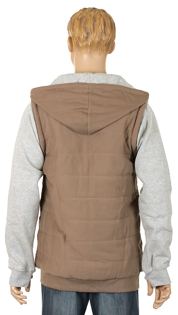 mikina Analog Assignment Zip - Ash Brown