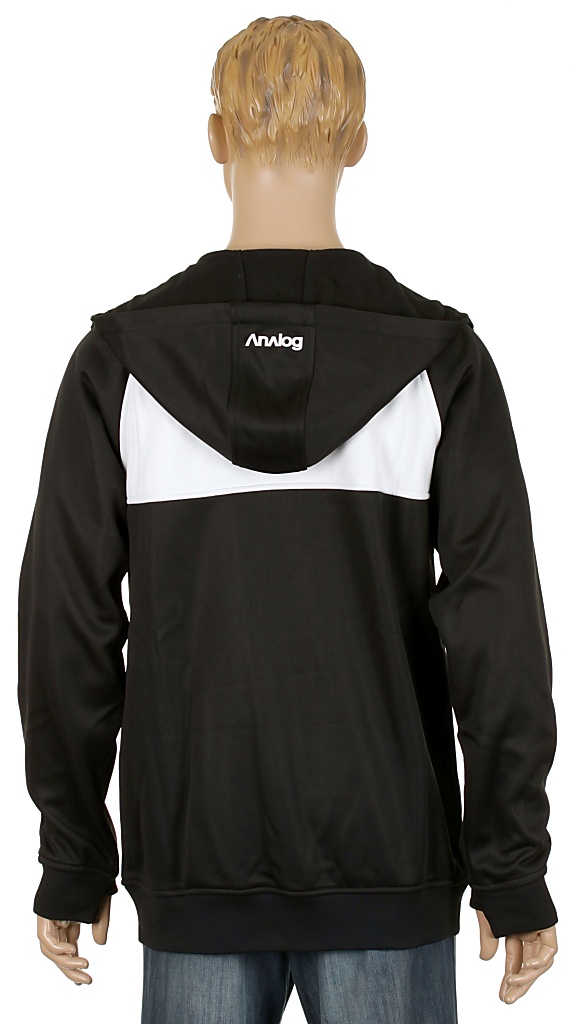 mikina Analog Franchise Rideable Zip - True Black