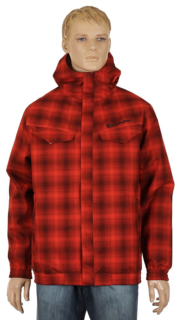 kurtka Horsefeathers Leon - Red Check