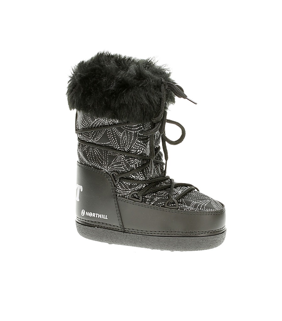 topánky Northill Bavaria Kid's - Black/Silver