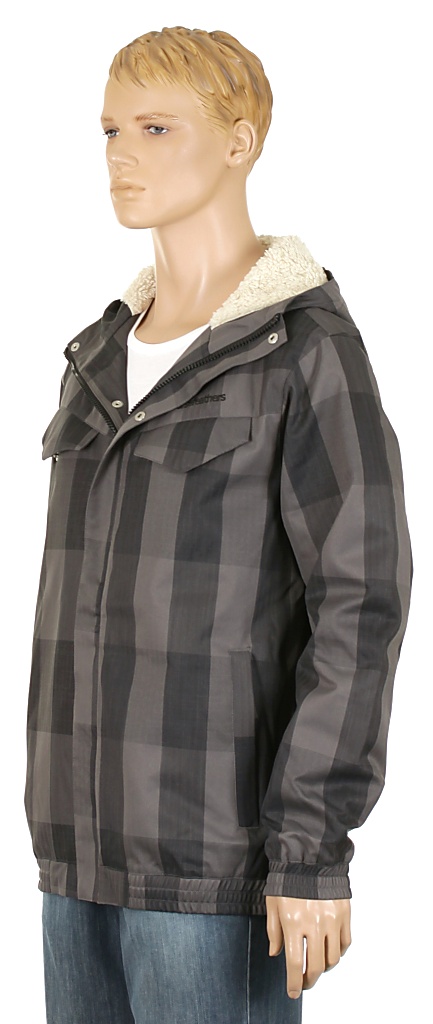 bunda Horsefeathers Leon - Black Check