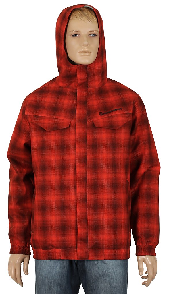 kurtka Horsefeathers Leon - Red Check