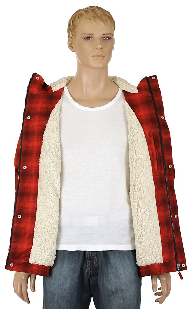 kurtka Horsefeathers Leon - Red Check