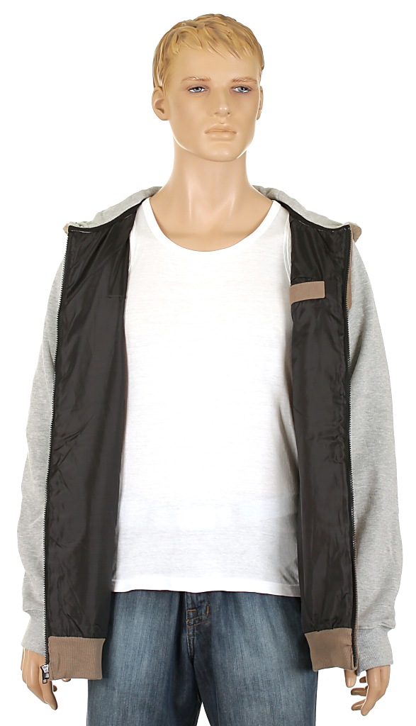 mikina Analog Assignment Zip - Ash Brown
