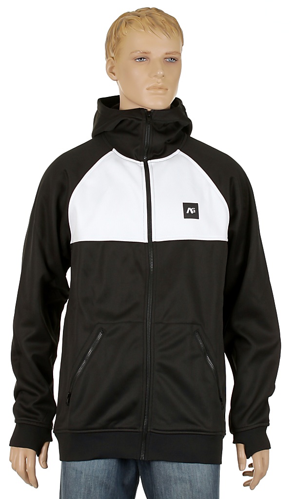 mikina Analog Franchise Rideable Zip - True Black
