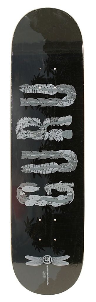 skateboard Habitat Khalsa Prehistoric - Black