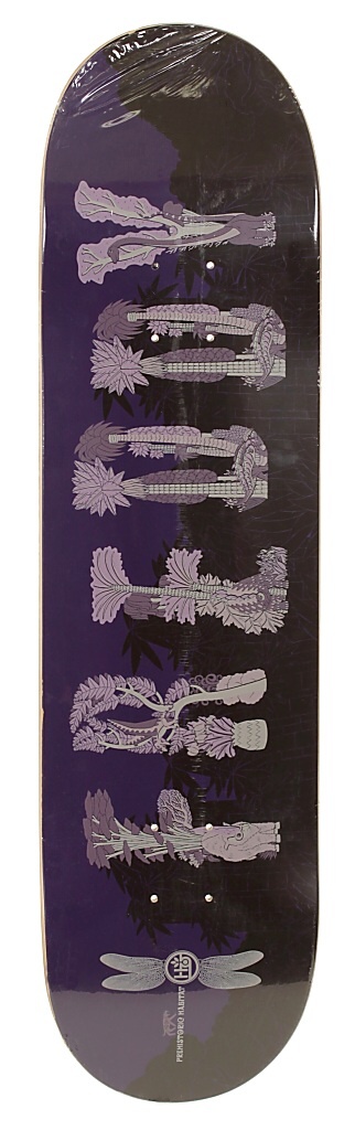 skateboard Habitat Galli Prehistoric - Violet