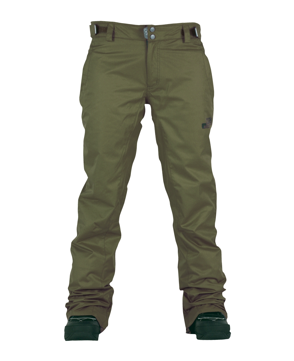 nohavice Horsefeathers Sibira Shell - Olive
