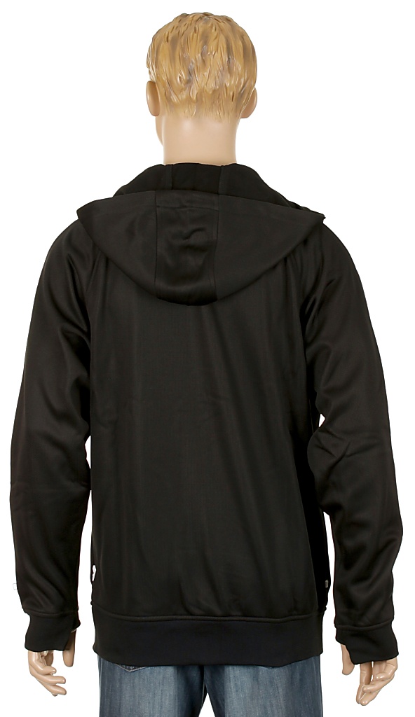 mikina Analog Transpose 4 Rideable Zip - True Black