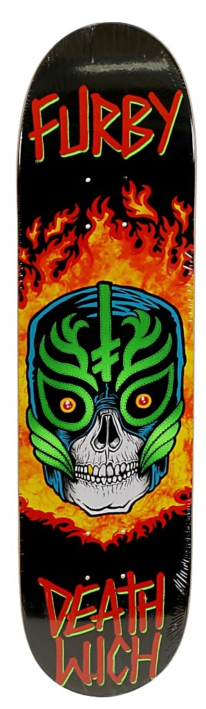 skateboard Deathwish Here Lies - Furby