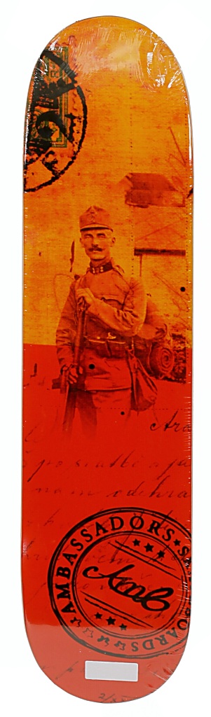 skateboard Ambassadors Trooper - Red/Orange