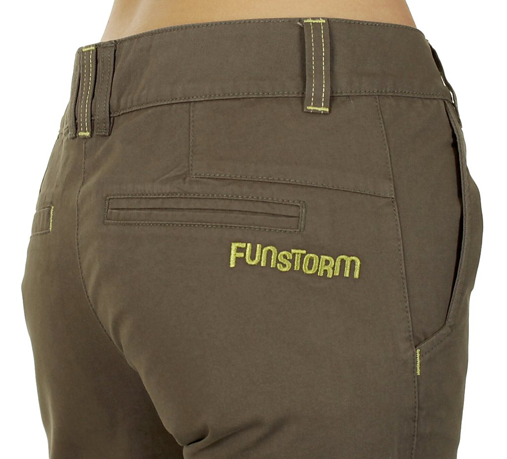 trousers Funstorm Bliss - Khaki