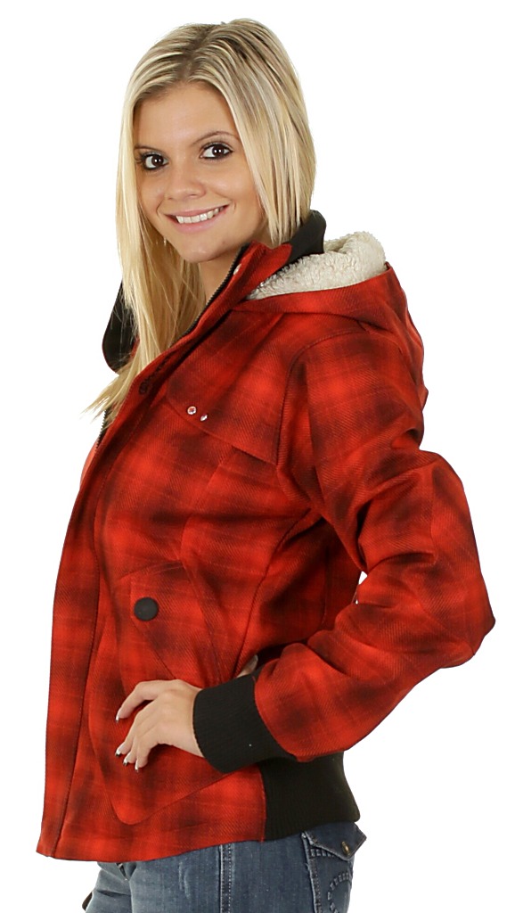 bunda Horsefeathers Passenger - Red Check