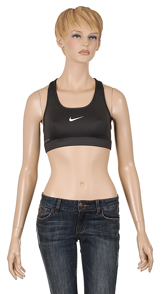 podprsenka Nike New Nike Pro Bra - 060/Anthracite/Anthracite/White
