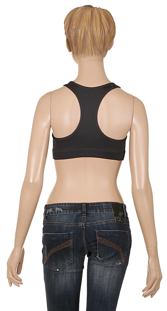 podprsenka Nike New Nike Pro Bra - 060/Anthracite/Anthracite/White