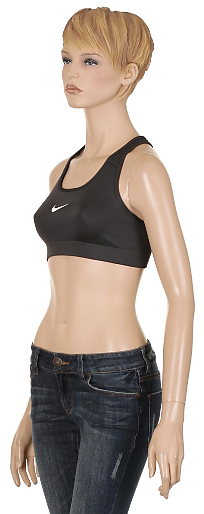 podprsenka Nike New Nike Pro Bra - 060/Anthracite/Anthracite/White