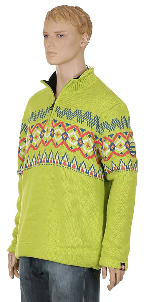 svetr Quiksilver Choapa - Dirty Lime