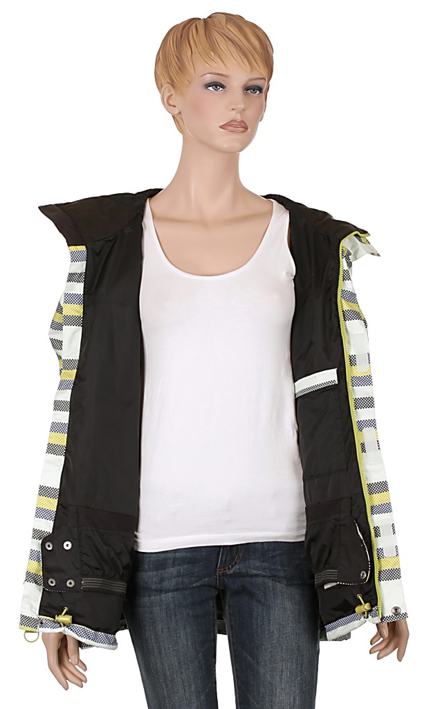 bunda Foursquare Artisan - Ice Digitalized Stripe