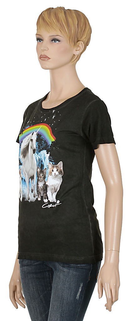 tričko Circa Unicorn - Black