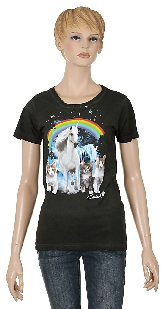 tričko Circa Unicorn - Black