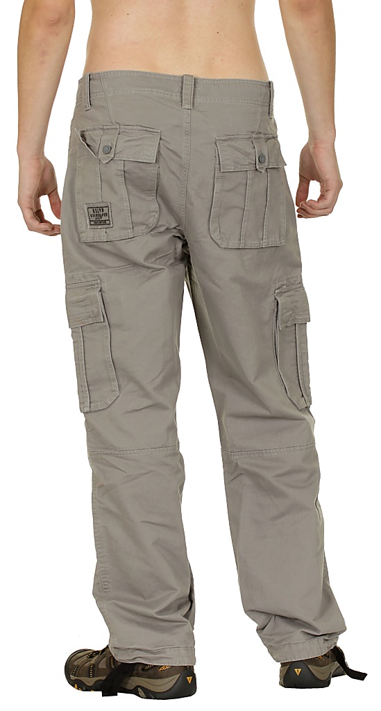 nohavice Quiksilver Marshes Dobby - Smoke