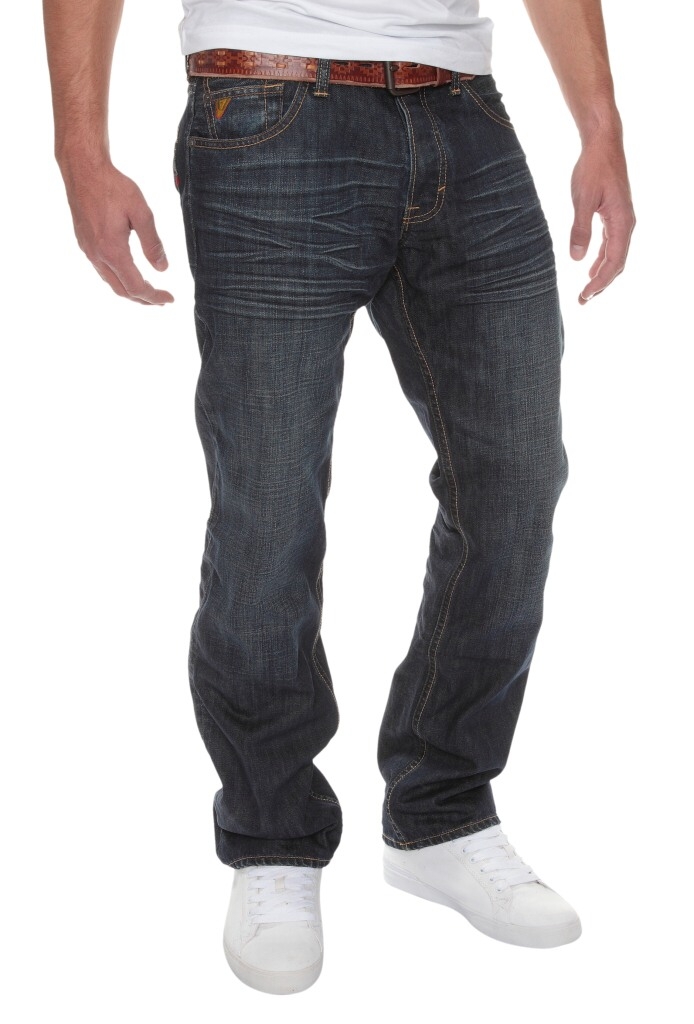 jeans Quiksilver Buster - Dark Scraped
