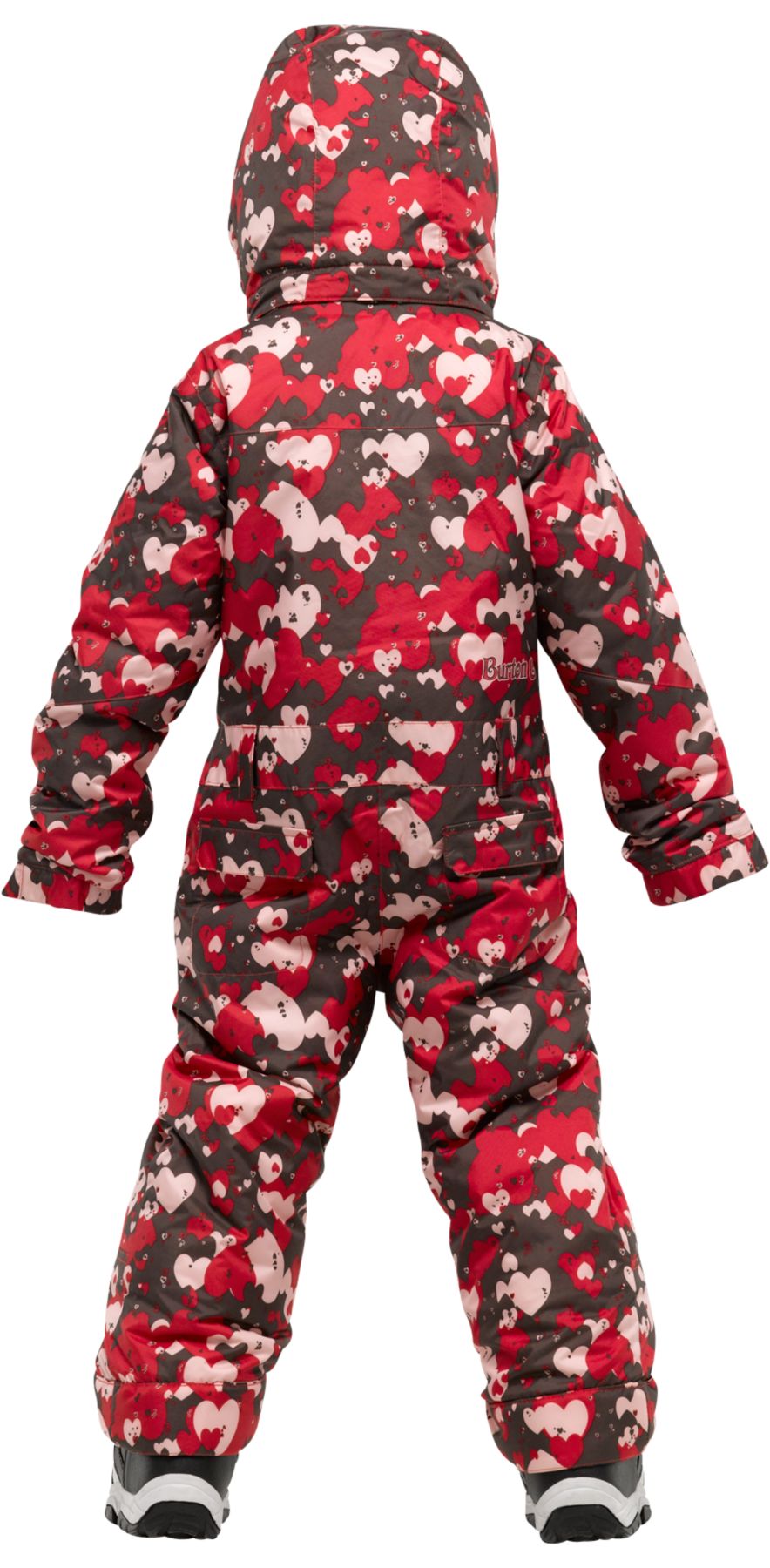 kombinezon  Burton Girls Illusion One Piece Minishred Kid's - Coconut Mini Heart Camo
