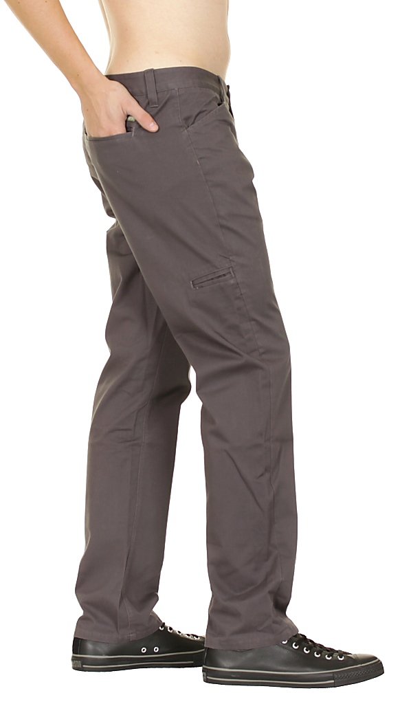 nohavice Habitat Utility Chino - Charcoal