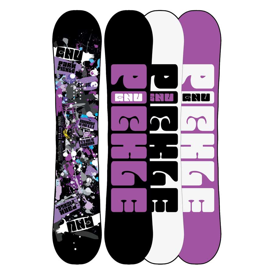 snowboard GNU Girls Park Pickle - Purple