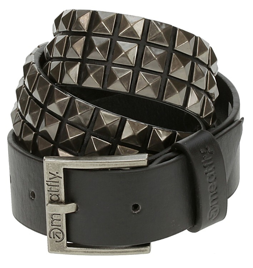pásek Meatfly Metal - A/Black/Metal