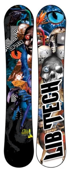 snowboard Lib Technologies TRS - Black/Red