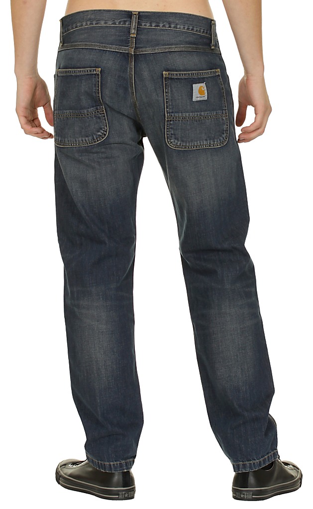 jeansy Carhartt Skill Broderick - Blue Coast Washed