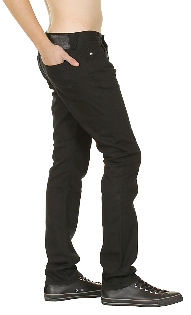 nohavice Quiksilver Distortion - Over Black