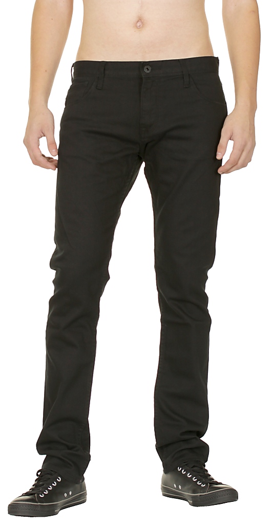 nohavice Quiksilver Distortion - Over Black