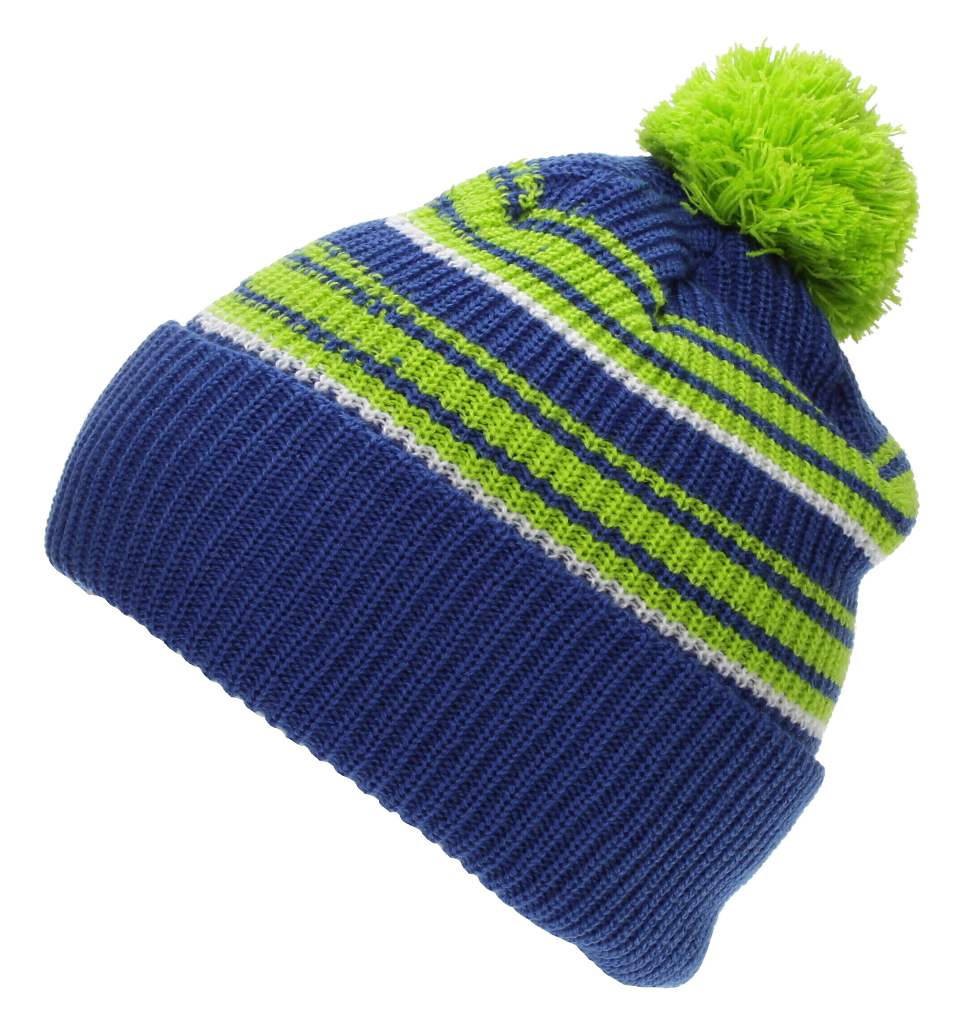 beanie DC Jenner - Stripe Lime Goly