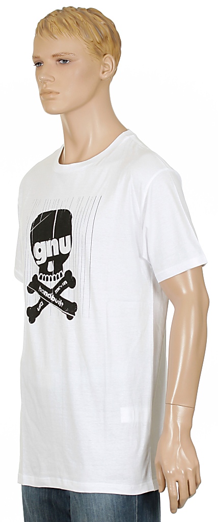 tričko GNU Corpo - White