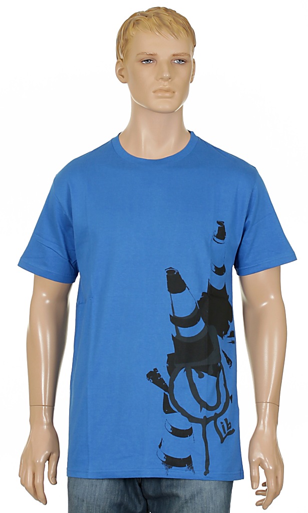T-shirt Lib Technologies Cone Poly - Bright Blue