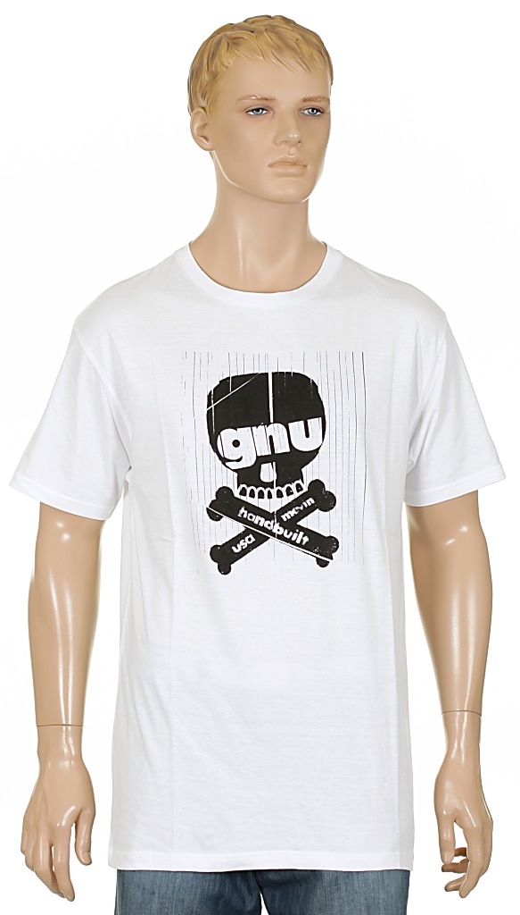 tričko GNU Corpo - White
