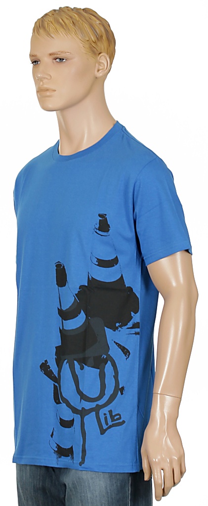 T-shirt Lib Technologies Cone Poly - Bright Blue