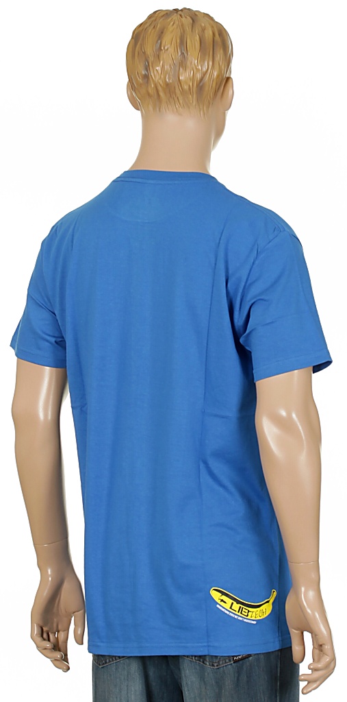 T-shirt Lib Technologies Cone Poly - Bright Blue