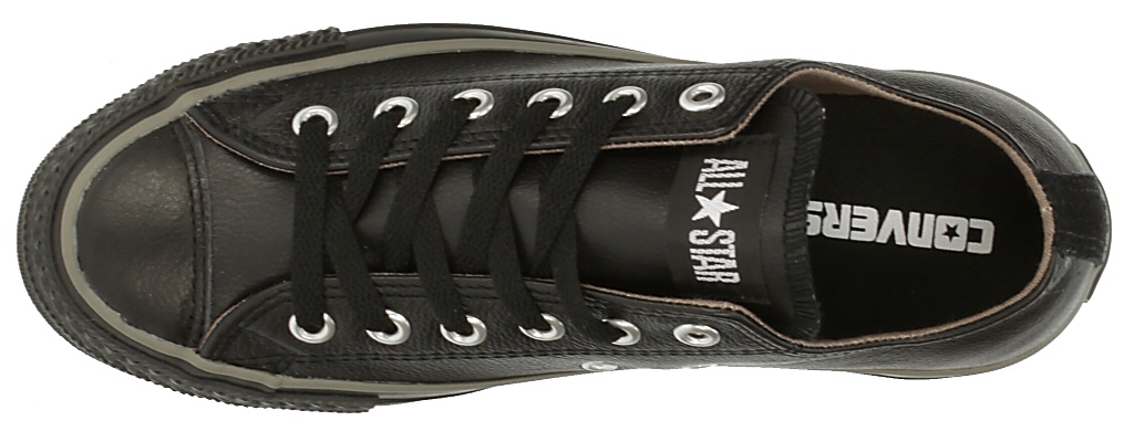 shoes Converse Chuck Taylor All Star Leather OX - Black/Black
